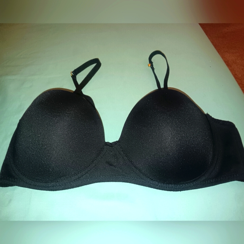 Women's size 36C, black padded bra